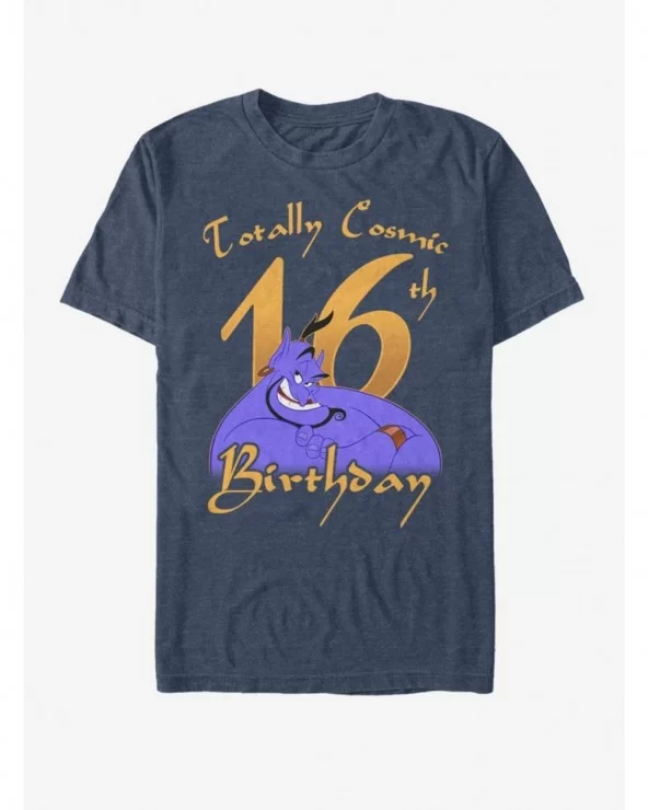 Exclusive Disney Aladdin Genie Birthday 16 T-Shirt $10.76 T-Shirts