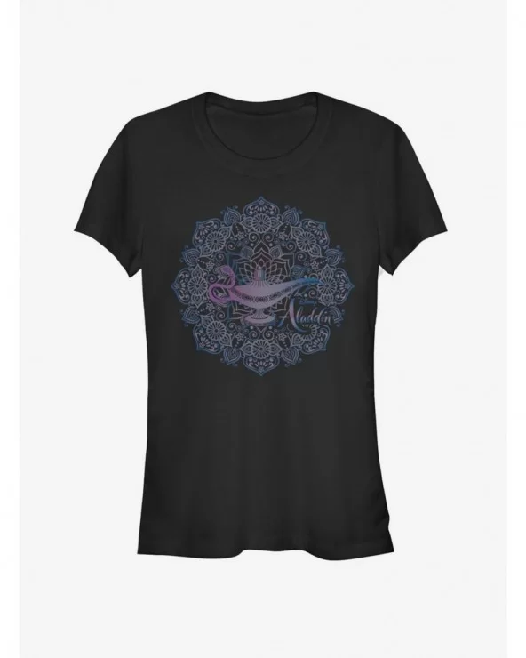 Crazy Deals Disney Aladdin 2019 Lamp Mandala Girls T-Shirt $9.21 T-Shirts