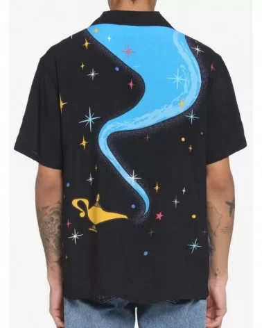 Hot Selling Our Universe Disney Aladdin Genie Woven Button-Up $8.82 Button-Up