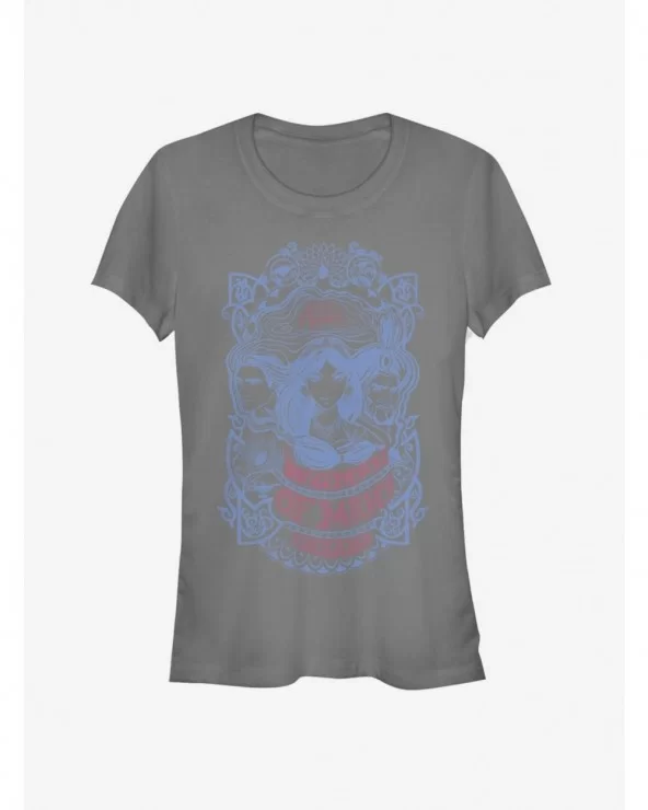 Limited-time Offer Disney Aladdin 2019 Vintage Aladdin Girls T-Shirt $8.22 T-Shirts